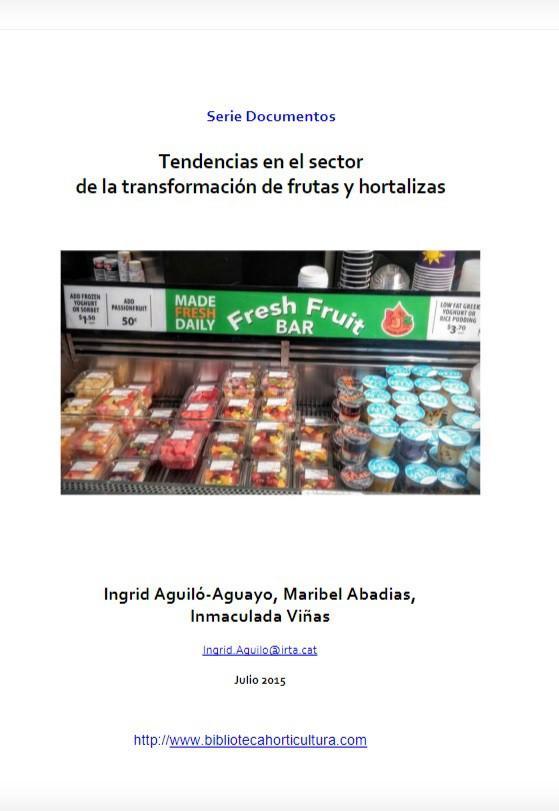 Tendencias en el sector de la transformación de frutas y hortalizas