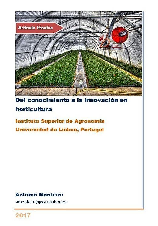 Del conocimiento a la innovación en horticultura