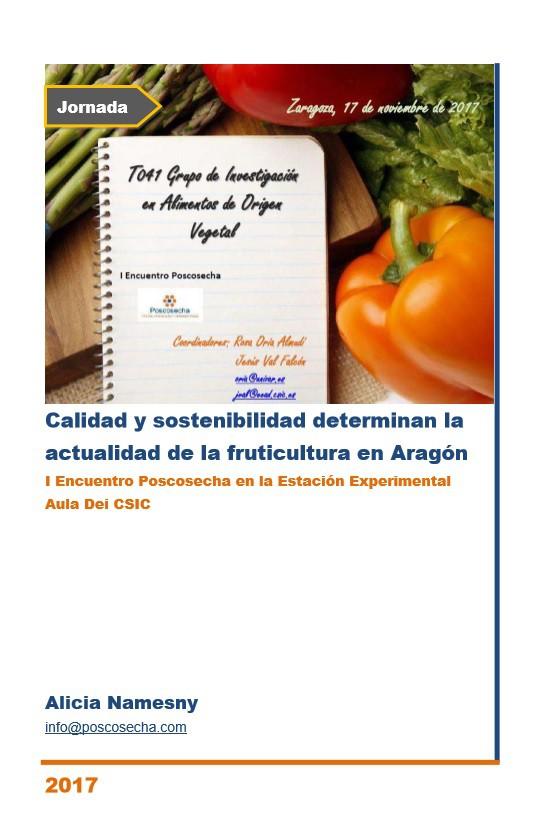 Calidad y sostenibilidad determinan la actualidad de la fruticultura en Aragón