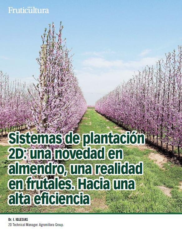 Sistemas de plantación 2D en Frutales