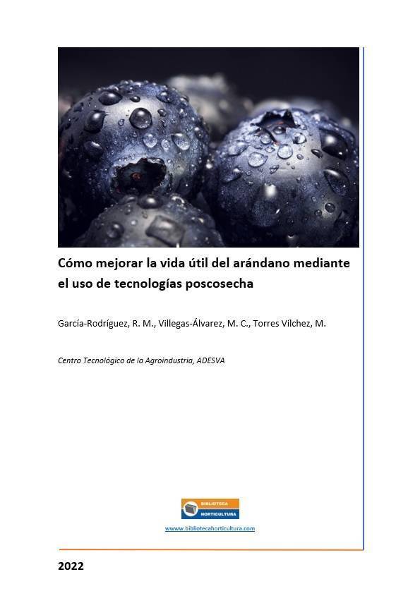 Cómo mejorar la vida útil del arándano mediante el uso de tecnologías poscosecha