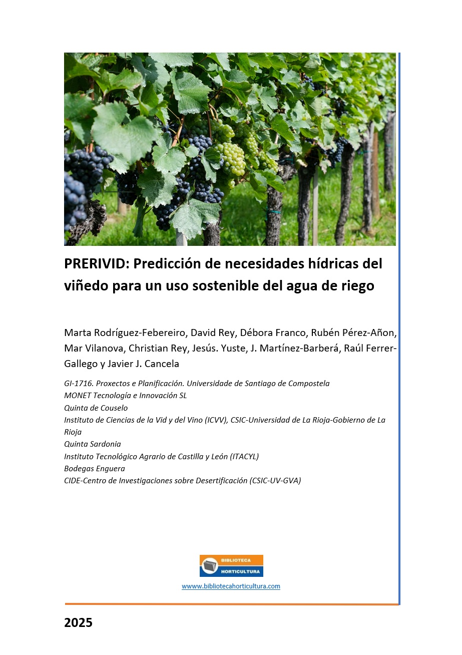 PRERIVID: Predicción de necesidades hídricas del viñedo para un uso sostenible del agua de riego