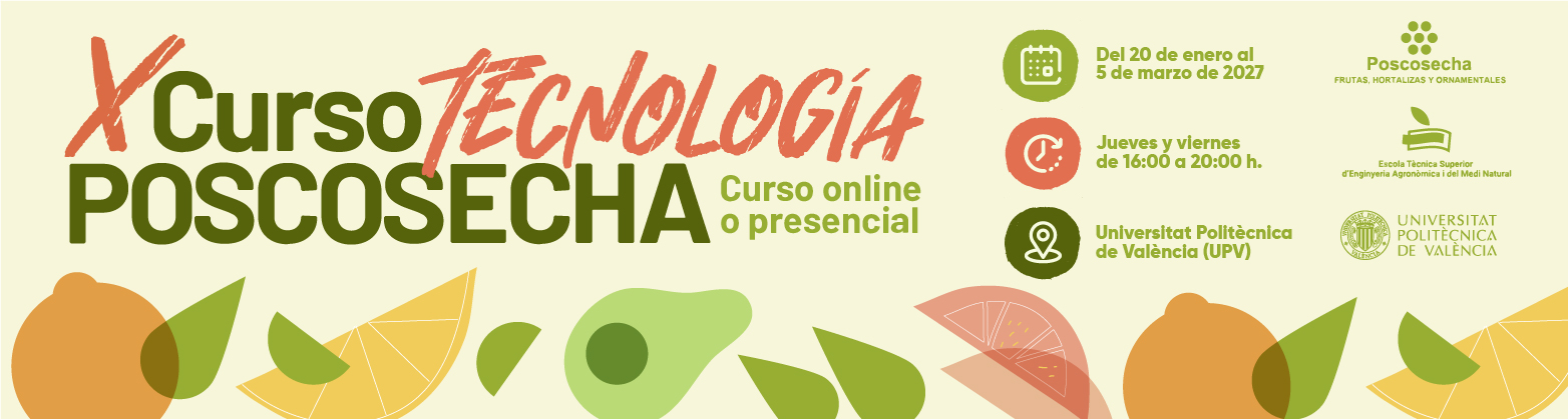 X CURSO TECNOLOGÍA POSCOSECHA
